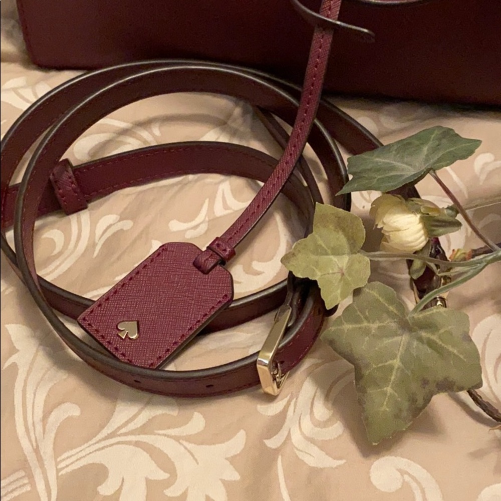 Kate spade Maroon Cameron with Crossbody Strap - Picture 8 of 9